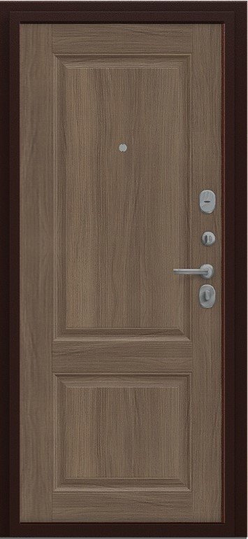 Товар Дверь Браво Север-7 Антик Медный/Каштан DIS007075