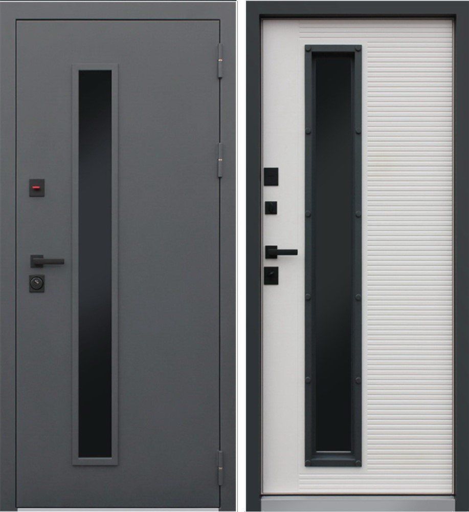 Дверь Тренто с Окном Терморазрыв 3К DIS007261