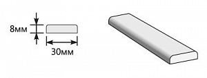 Товар Притворная планка 2000x30x8 BRK3194